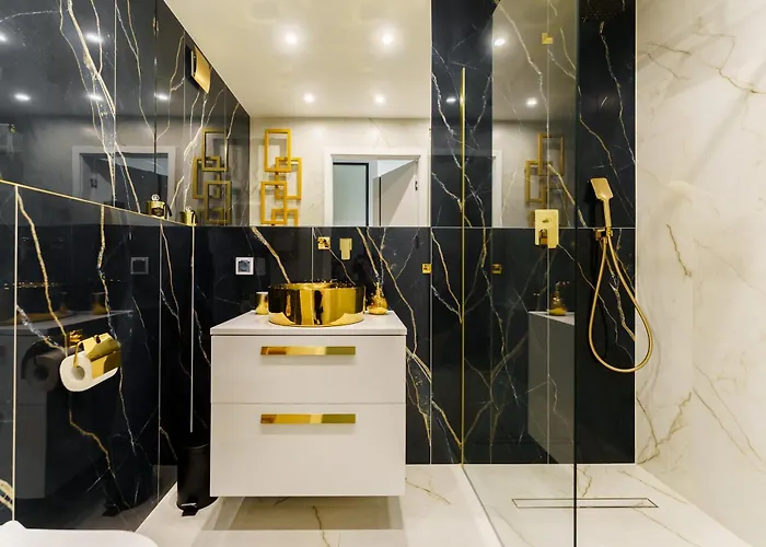 Daire Golden Pearl Prywatny Z Sauna I Jacuzzi Kolobrzeg