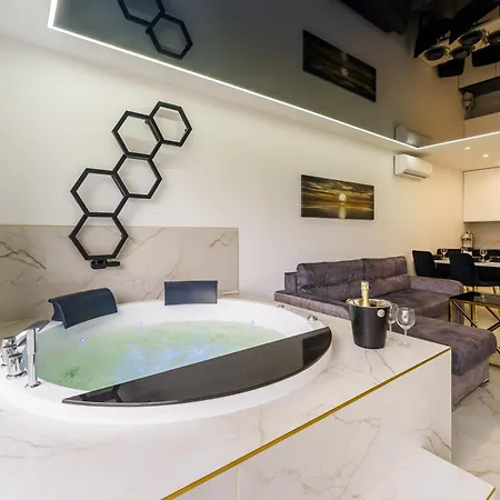 Apartmán Golden Pearl Prywatny Z Sauna I Jacuzzi *